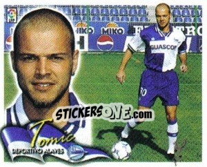 Sticker Tomic - Liga Spagnola 2000-2001 n. 15 - Colecciones ESTE