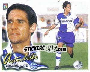 Sticker Astudillo - Liga Spagnola 2000-2001 n. 18 - Colecciones ESTE