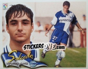 Cromo Salcedo - Liga Spagnola 2000-2001 - Colecciones ESTE