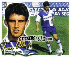 Sticker Ivan Alonso - Liga Spagnola 2000-2001 n. 23 - Colecciones ESTE