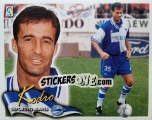 Sticker Kodro - Liga Spagnola 2000-2001 n. 24 - Colecciones ESTE