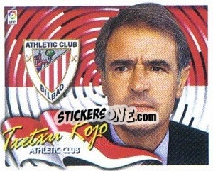 Sticker Txetxu Rojo (Entrenador) - Liga Spagnola 2000-2001 - Colecciones ESTE