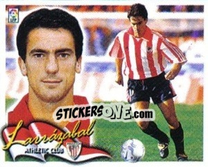 Sticker Larrazabal - Liga Spagnola 2000-2001 n. 31 - Colecciones ESTE