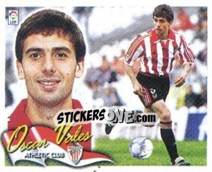 Sticker Oscar Vales - Liga Spagnola 2000-2001 - Colecciones ESTE