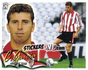 Sticker Carlos Garcia - Liga Spagnola 2000-2001 n. 34 - Colecciones ESTE