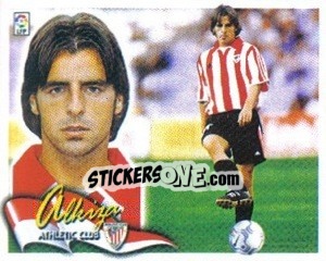 Cromo Alkiza - Liga Spagnola 2000-2001 n. 42 - Colecciones ESTE