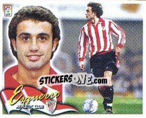 Sticker Ezquerro - Liga Spagnola 2000-2001 n. 47 - Colecciones ESTE