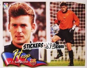 Sticker Hesp - Liga Spagnola 2000-2001 n. 53 - Colecciones ESTE