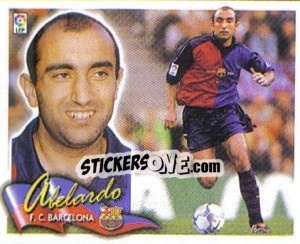 Sticker Abelardo - Liga Spagnola 2000-2001 - Colecciones ESTE