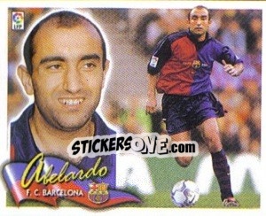 Sticker Abelardo - Liga Spagnola 2000-2001 n. 55 - Colecciones ESTE