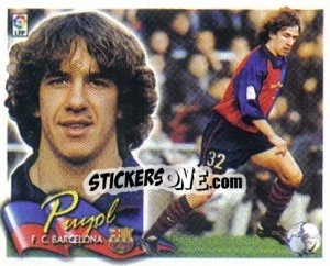 Sticker Puyol - Liga Spagnola 2000-2001 n. 58 - Colecciones ESTE