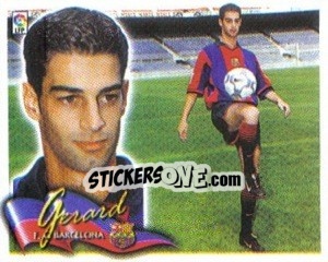 Sticker Gerard - Liga Spagnola 2000-2001 - Colecciones ESTE