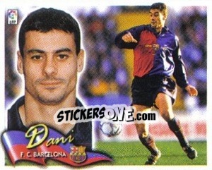 Sticker Dani - Liga Spagnola 2000-2001 - Colecciones ESTE