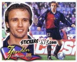 Sticker Zenden - Liga Spagnola 2000-2001 n. 74 - Colecciones ESTE