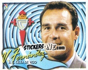 Sticker Victor Fernandez (Entrenador) - Liga Spagnola 2000-2001 - Colecciones ESTE