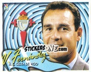 Figurina Victor Fernandez (Entrenador) - Liga Spagnola 2000-2001 n. 77 - Colecciones ESTE