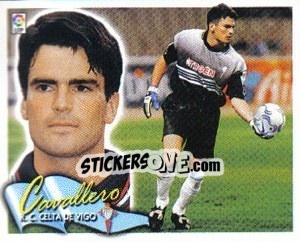 Cromo Cavallero - Liga Spagnola 2000-2001 - Colecciones ESTE