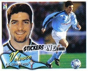 Sticker Velasco - Liga Spagnola 2000-2001 n. 80 - Colecciones ESTE