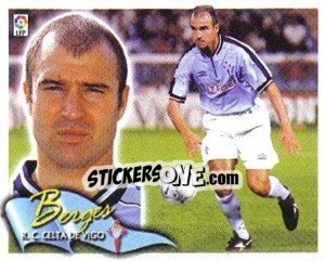 Sticker Berges - Liga Spagnola 2000-2001 - Colecciones ESTE