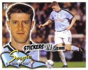 Sticker Sergio - Liga Spagnola 2000-2001 n. 86 - Colecciones ESTE