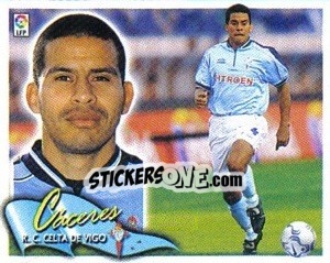 Sticker Caceres - Liga Spagnola 2000-2001 n. 87 - Colecciones ESTE