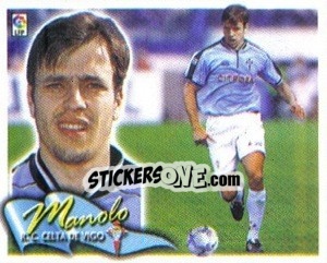 Cromo Manolo - Liga Spagnola 2000-2001 - Colecciones ESTE