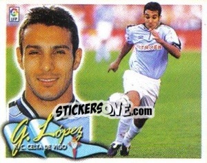 Sticker Gustavo Lopez - Liga Spagnola 2000-2001 - Colecciones ESTE