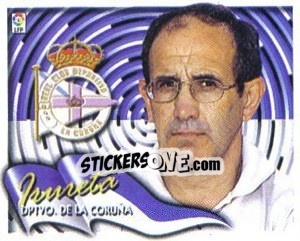 Sticker Irureta (Entrenador) - Liga Spagnola 2000-2001 n. 104 - Colecciones ESTE