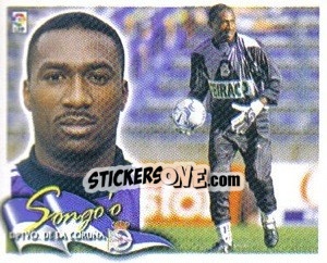 Cromo Songo'o - Liga Spagnola 2000-2001 - Colecciones ESTE