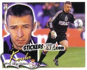 Sticker Kouba - Liga Spagnola 2000-2001 - Colecciones ESTE
