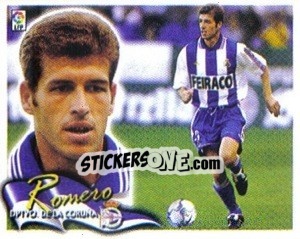 Cromo Romero - Liga Spagnola 2000-2001 - Colecciones ESTE