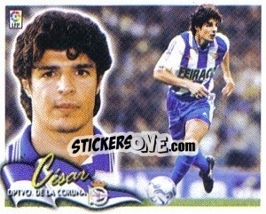 Sticker Cesar - Liga Spagnola 2000-2001 - Colecciones ESTE