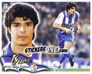 Sticker Cesar - Liga Spagnola 2000-2001 n. 110 - Colecciones ESTE