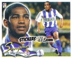 Cromo Sampaio - Liga Spagnola 2000-2001 - Colecciones ESTE