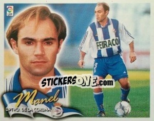 Sticker Manel - Liga Spagnola 2000-2001 - Colecciones ESTE