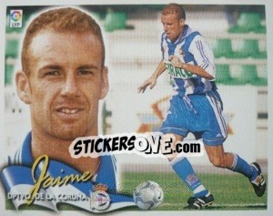 Cromo Jaime - Liga Spagnola 2000-2001 n. 120 - Colecciones ESTE