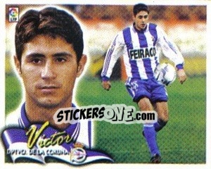 Sticker Victor - Liga Spagnola 2000-2001 n. 122 - Colecciones ESTE