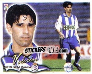 Cromo Valeron - Liga Spagnola 2000-2001 - Colecciones ESTE