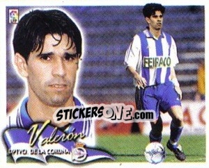 Sticker Valeron - Liga Spagnola 2000-2001 n. 123 - Colecciones ESTE