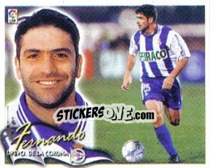 Sticker Fernando - Liga Spagnola 2000-2001 n. 124 - Colecciones ESTE