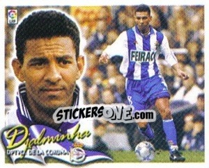 Sticker Djalminha - Liga Spagnola 2000-2001 n. 125 - Colecciones ESTE