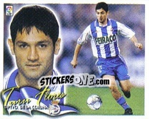 Cromo Turu Flores - Liga Spagnola 2000-2001 - Colecciones ESTE