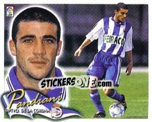 Cromo Pandiani - Liga Spagnola 2000-2001 - Colecciones ESTE