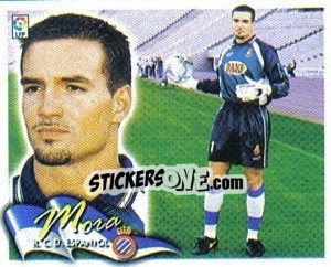 Cromo Mora - Liga Spagnola 2000-2001 - Colecciones ESTE