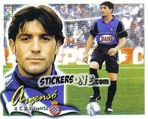 Cromo Argenso - Liga Spagnola 2000-2001 n. 133 - Colecciones ESTE