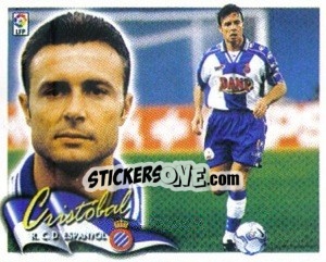 Sticker Cristobal - Liga Spagnola 2000-2001 n. 134 - Colecciones ESTE