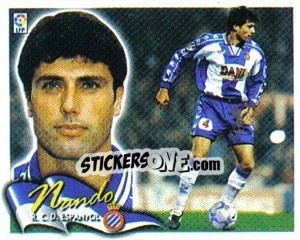 Cromo Nando - Liga Spagnola 2000-2001 - Colecciones ESTE