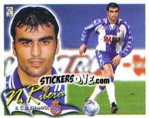 Sticker Nan Ribera - Liga Spagnola 2000-2001 - Colecciones ESTE