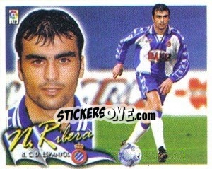 Sticker Nan Ribera - Liga Spagnola 2000-2001 n. 141 - Colecciones ESTE