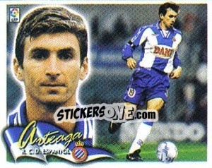 Cromo Arteaga - Liga Spagnola 2000-2001 - Colecciones ESTE